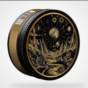 Premium Gold Tin Beard & Hair Pomade Wax