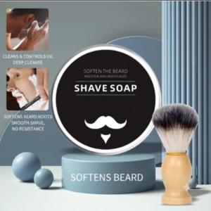 Professional Shaving Soap and Brush Set